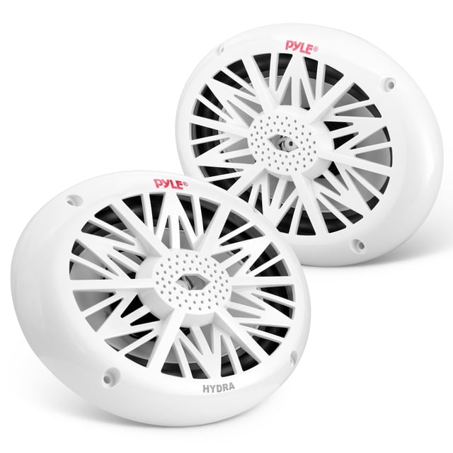 Bocinas Marinas Dobles de 6x9 Pulgadas Pyle, Sistema de Sonido Estéreo para Exteriores Resistente al Agua, 2 Vías, Potencia 260 Watts, 1 Par, Color Blanco