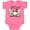 Hot Pink, variant on Inktastic Joy to the World Christmas Gnomes Boys or Girls Baby Bodysuit