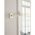 thumbnail image 2 of POINT DUME® Onshore Collection Brushed Brass Swing Arm Wall Sconce, 2 of 3