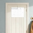 thumbnail image 4 of HaoXun 18-Month Calendar January 2026 - June 2027 with Twin Binding Hanging Hook - Watercolor Art Planner for Wall, Desk, Fridge Use, 4 of 8