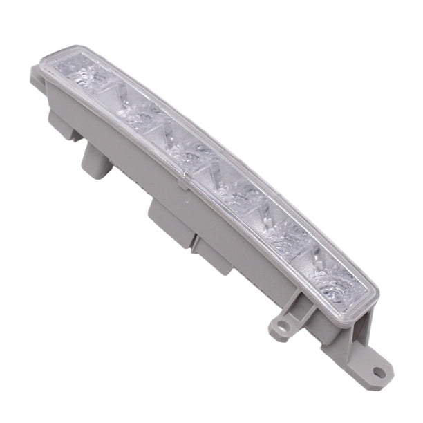 Luz de circulación diurna LED, conjunto de luces LED , universal, delantera transparente, para vehículos, luces de circulación diurna, lámpara