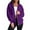 11-Purple, variant on Womens Zip Up Hoodies Oversized Sweatshirts 2025 Fall Winter Fashion Long Sleeve Casual Lightweight Y2K Hooded Jacket 08-Light Purple S