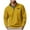 Yellow, variant on Quarter Zip Sweatshirts Men, Mens Sweatshirt Dashan Printed Polos Shirts Work Half Zip Outwears Plain Pullovers Long Sleeve Tops Lapel Collar Sweaters for Travelling,Walking