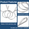thumbnail image 3 of 15 Pcs Fuel Line Hose Tubing Spring Clips 10mm Water Pipe Spring Clip Clamps for Motorcycle Scooter ATV, 3 of 5