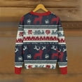 thumbnail image 4 of Rutainlusire Womens Fashion Warm Christmas Cardigan Sweater Christmas Comfy Jackets 2025 Women's Printing Cardigan Button Long Sleeved Round Neck Hoodless Casual Fashionable Outwear, 4 of 4