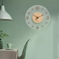 thumbnail image 4 of Reloj de pared acrílico nórdico, silencioso, redondo, para colgar en la pared, reloj decorativo para 12 pulgadas, 4 of 7