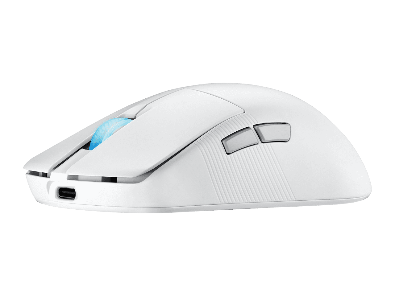 ASUS ROG Harpe Ace Mini Wireless Gaming Mouse - 49g Lightweight, AimPoint Pro 42K Optical Sensor, Optical Micro Switches, ROG Polling Rate Booster, Esports & FPS Gaming Ready - White