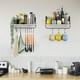 thumbnail image 4 of Estantes de pared flotantes Olakee para cocina y baño, juego de 2, 4 of 7