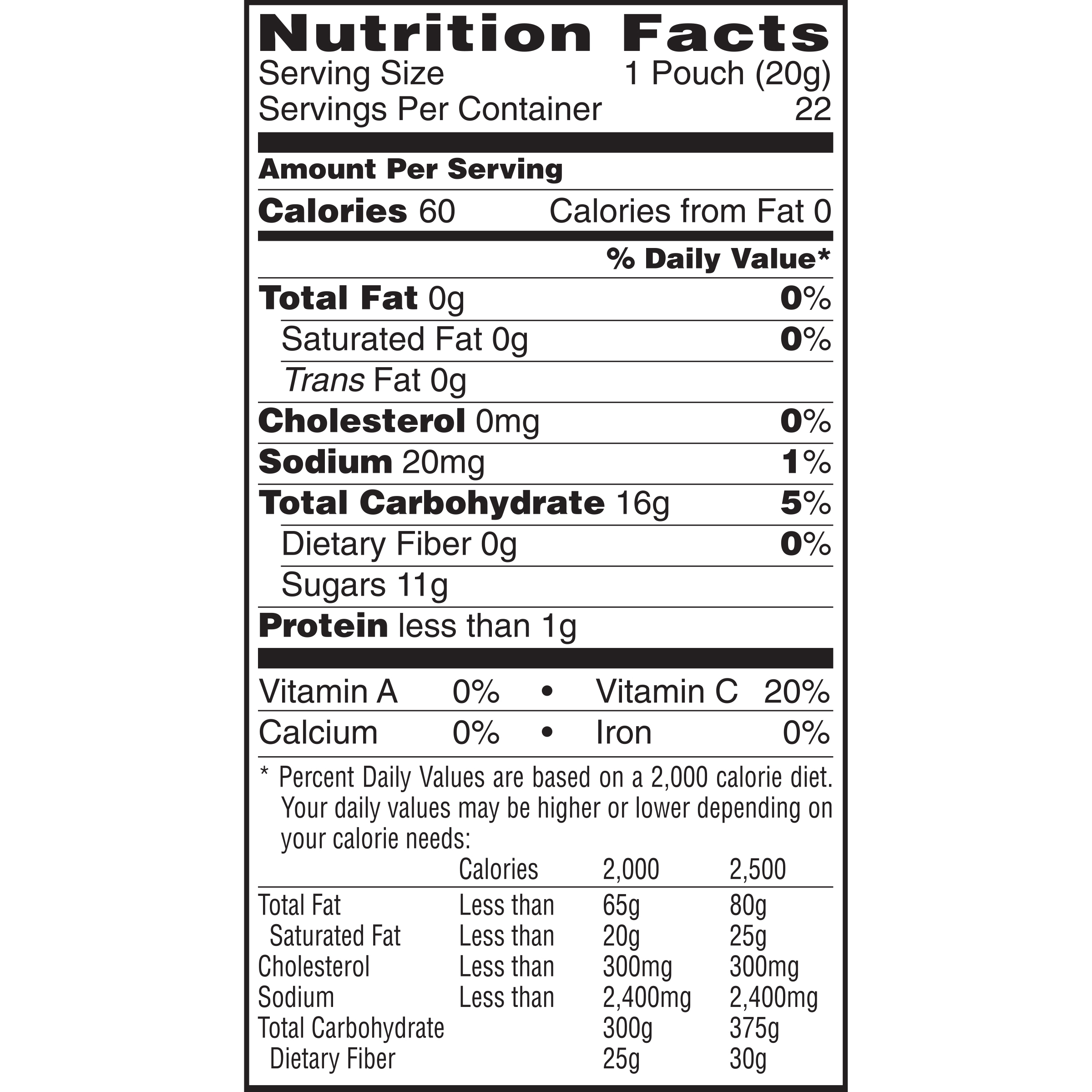 Funables Fruit Snacks Mixed Berry Sours, 15.8oz, 22 Count