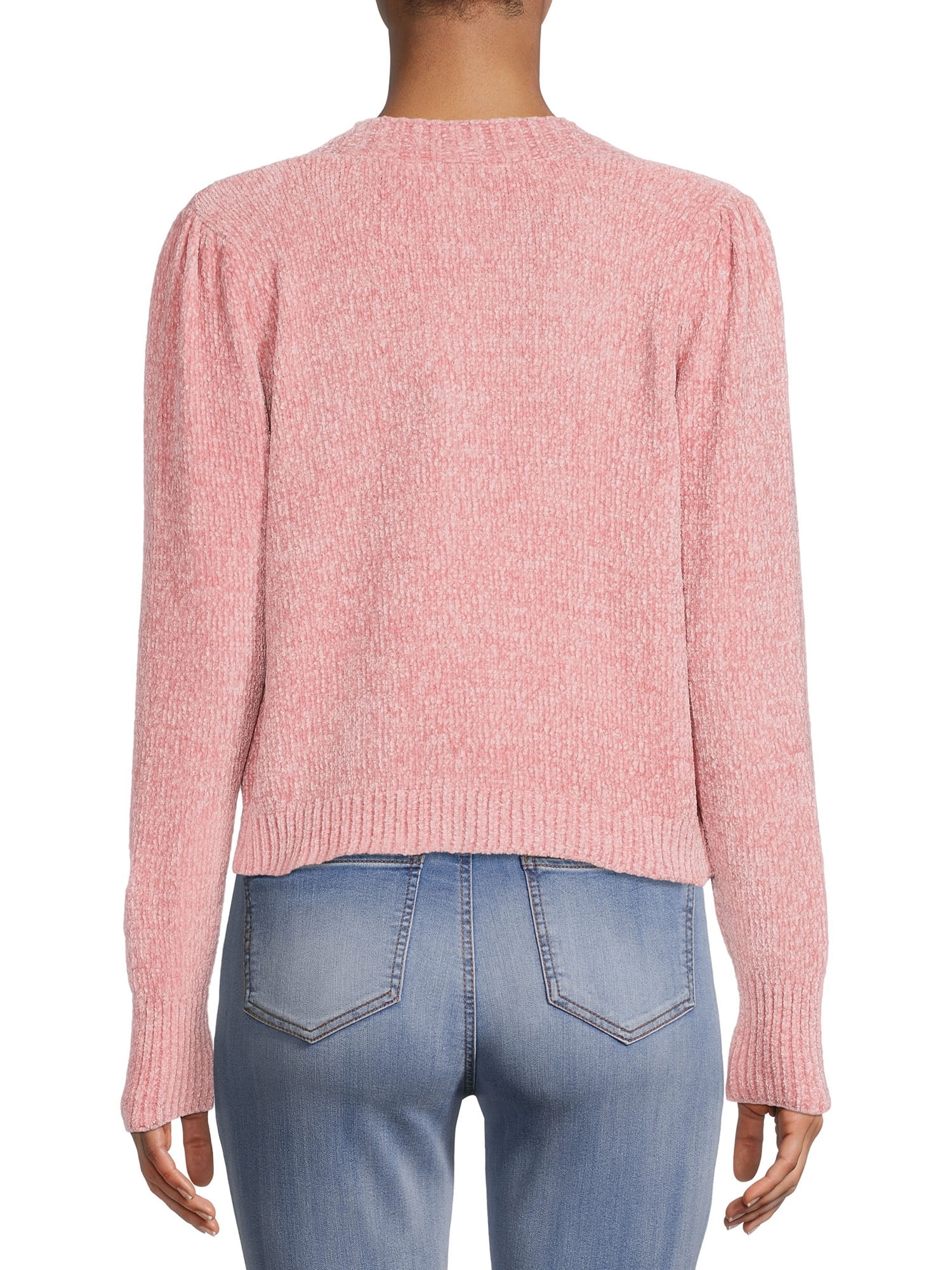 No Boundaries Juniors’ Twinset Sweater, 2-in-1