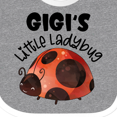 thumbnail image 4 of Inktastic Gigi's Little Ladybug Boys or Girls Baby Bib, 4 of 4