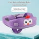 thumbnail image 2 of Anillo de natación Mambobaby Cute Baby Swim Float Flotador de natación para bebés no inflable Flotador de entrenamiento de natación suave, impermeable y agradable para la piel para 8-36 meses Bebés, n Mambobaby  Anillo de natación, 2 of 7
