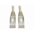 thumbnail image 1 of Eaton Tripp Lite Series Cat5e 350 MHz Snagless Molded (UTP) Ethernet Cable (RJ45 M/M), PoE - Gray, 15 ft. (4.57 m) - Patch cable - RJ-45 (M) to RJ-45 (M) - 15 ft - UTP - CAT 5e - booted, snagless - gray, 1 of 6