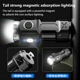 thumbnail image 6 of Four Six Eight Eyes Flashlight Magnetic Clip Light Bright Flashlight S74A-P35 With Soft Cover, 6 of 9