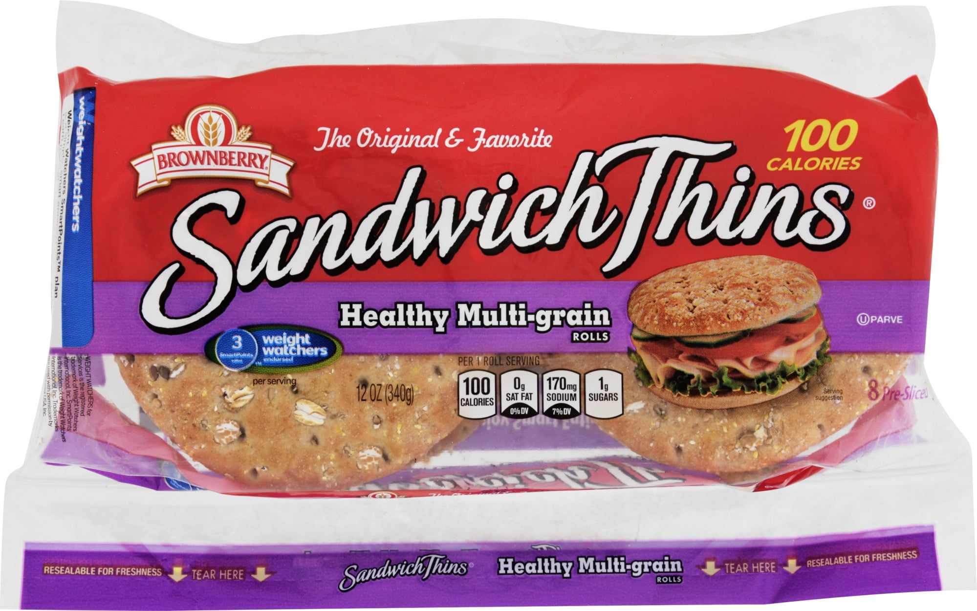 Oroweat Multigrain Sandwich Thins Nutritional Information Nutrition Ftempo