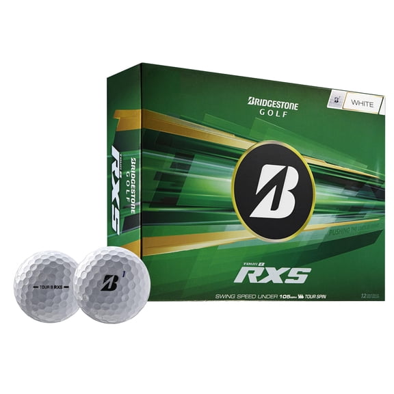 Bridgestone Tour B-RXS Golf Balls (White, 12pk) 1 Dozen 2026 NEW