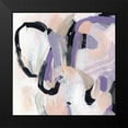 thumbnail image 2 of Vess, June Erica 20x20 Black Modern Framed Museum Art Print Titled - Lilac Scramble II, 2 of 5