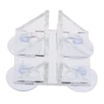 thumbnail image 4 of Paquete de 2 divisores de de , ventosa, clip de ventosa para acuario, soporte para hojas de plástico Yuyangstore Soporte divisor de acuario, 4 of 8