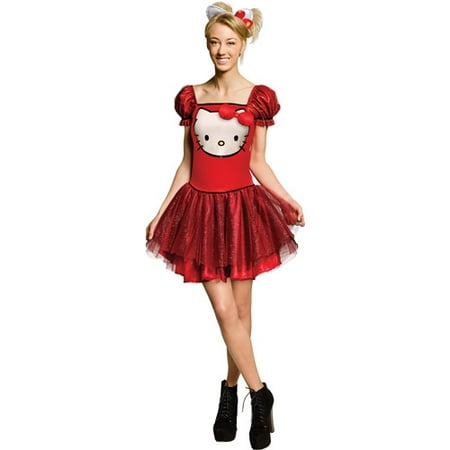 Red Sequin Hello Kitty Teen Halloween Costume