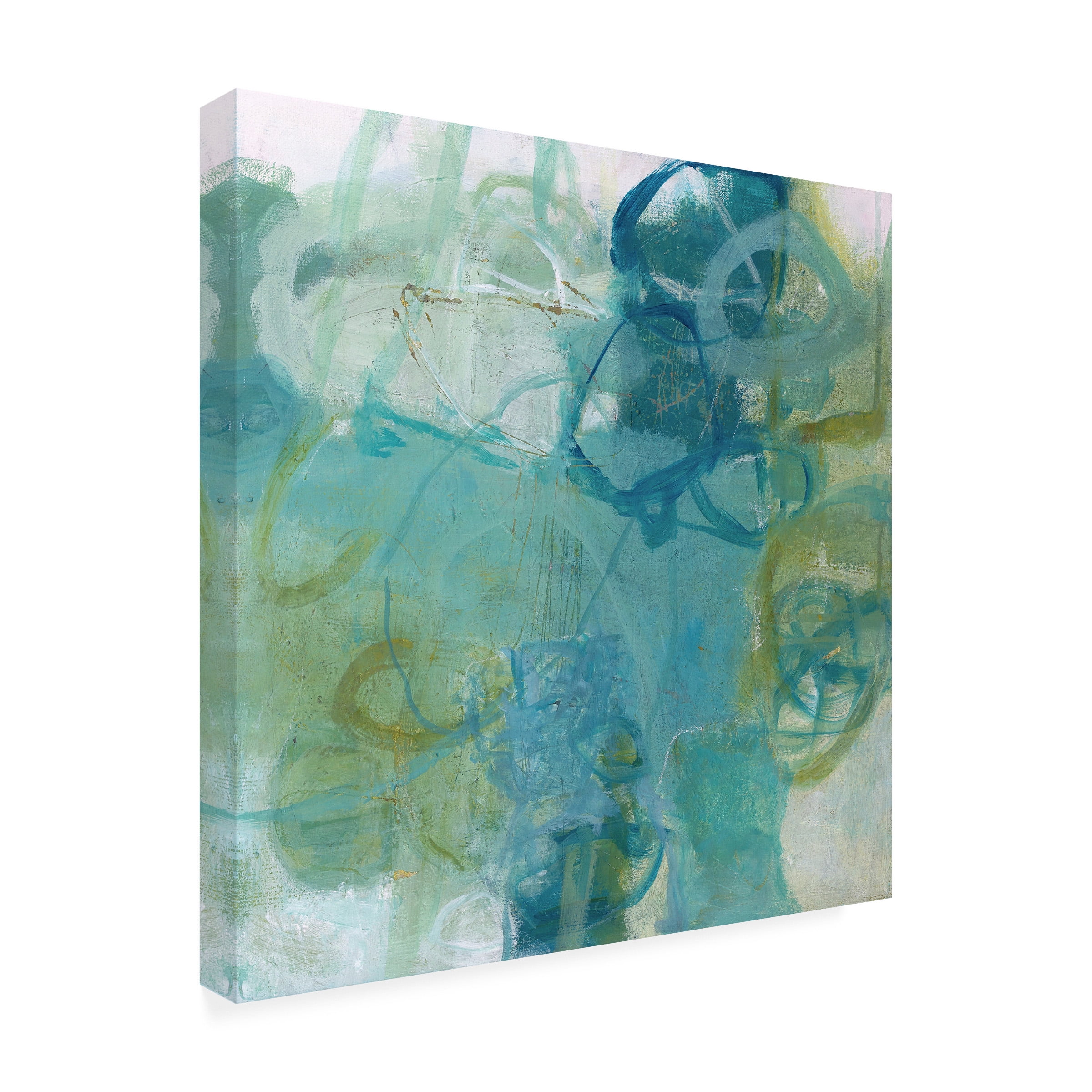 Carole Leslie 'Written On The Breeze' Canvas Art