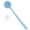 Blue, variant on Silicone Back Scrubber, Long Handle Soft Bristles Bath Brush with Massage Beads, Body Shower Washing Brush Wet or Dry Cleaning Spa Brushing for Men and Women(Green)