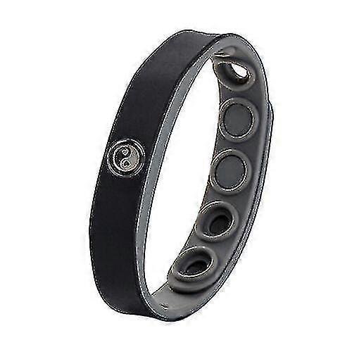 Pulsera de drenaje linfático para manos con iones negativos por infrarrojos lejanos Redup, color negro