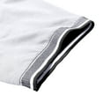 thumbnail image 6 of Kcolen Men Polo Shirt Brown Men's Casual Business Color Block Ribbed Lapel Button Down T Shirt Comfortable Stylish Wear Casual Outdoor Basic, 6 of 9