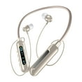 thumbnail image 2 of OEFNTAC Headphones Bluetooth Headphones Headphones Wireless Hanging Neck 5.2 Magnetic Suction Heavy Bass Large Battery with Digital Display Ultra Long Battery Life Bluetooth Earphones, 2 of 7