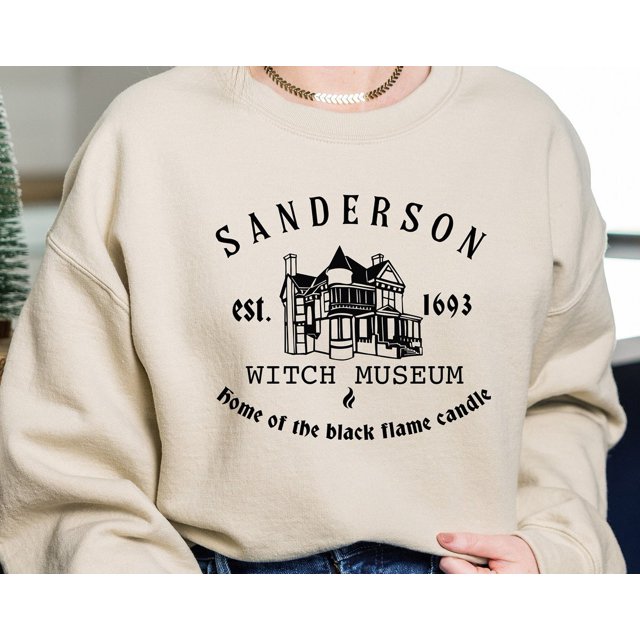Sanderson Witch Museum - Retro Sweater Sweatshirt All Size S-3Xl
