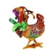 thumbnail image 5 of Caja de joyería con estatuilla de pollo, caja del tesoro de aleación para broches, anillos, collares S, 5 of 8