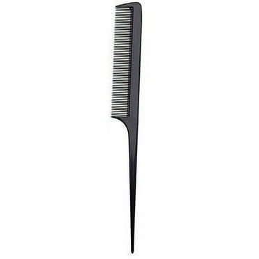 8" Rat Tail Comb 12 Pack Black