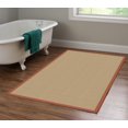 thumbnail image 4 of Athena Sisal & Burnt Orange 4' x 6' Accent Rug, 4 of 7