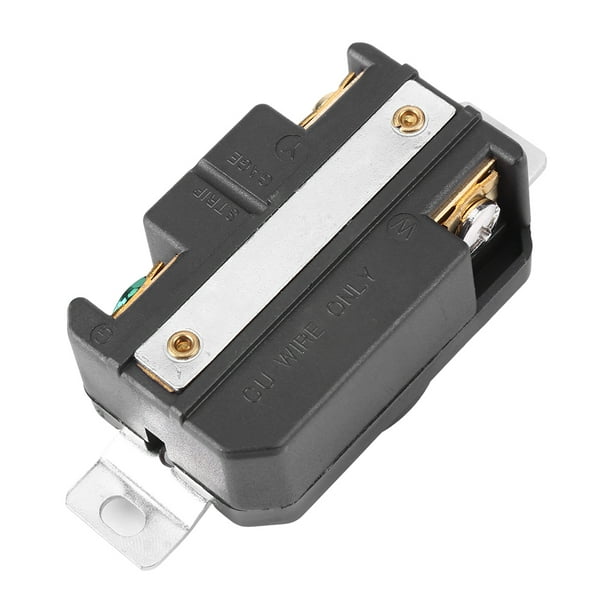 Receptáculo de pared hembra, NEMA L5-30R 30 A 125 V, NEMA R, máxima eficiencia