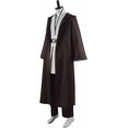 thumbnail image 2 of Disfraz de túnica para adulto, caballero, con capucha, uniforme, conjunto completo, para hombre, Halloween, cosplay, capa, 2 of 5