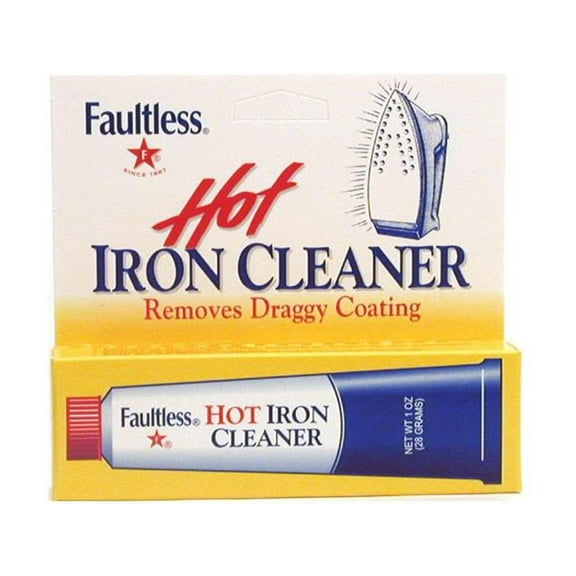 Faultless Hot Iron Cleaner - Removes Residue from Irons - 1 Oz