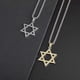 thumbnail image 4 of Trendy Mogan David Star Pendant Israel Jewish High Quality Alloy Chain Star Of David Necklace For Men Jewelry, 4 of 5