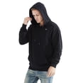 thumbnail image 1 of Sudaderas con capucha con calefacción Usb para hombre y mujer, de invierno, de algodón, con bolsillo y cremallera, de lana gruesa para amantes, Otoño/Invierno, color negro, 1 of 4
