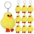 thumbnail image 5 of QIDITONG 10 Pcs Plush Duck Keychains Cute Duck Plush Keychain Soft Key Ring Plush Animal Keychain Ornament Accessories For Bags And Keys, 5 of 5