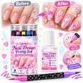 thumbnail image 3 of 12Pcs 24 Colors Dual-Tip Nail Art Pens Set, Precision Nail Painting Pens for Home & Salon Manicure, Quick-Drying & Travel-Friendly DIY Tool, Gift for Women, 15ml Each, 3 of 7