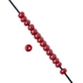 thumbnail image 1 of Perles de Rocaille en Verre Tchèque 10/0 Opaques Rouge Foncé 40 Grammes, 1 of 4
