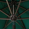 thumbnail image 5 of Westin Outdoor 9 Ft Patio Umbrellas with Bronze Plastic Base Included, Dark Green, 5 of 10