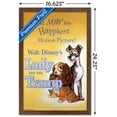thumbnail image 3 of Disney Lady and The Tramp - One Sheet Wall Poster, 14.725" x 22.375", Framed, 3 of 3