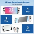 thumbnail image 2 of Protective Case for Nintendo Switch 2, Ultra-Thin Dockable Hard Shell Cover with Full Protection, Supports Stand Use and Charging Dock for Switch 2, 2 of 6