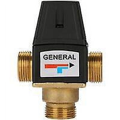 3 Way DN20/25 Female/Male Thread Mixing Valve Bras... – Grandado