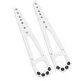 thumbnail image 2 of Porte-porte pour Chat avec Loquet, Porte-Porte pour Animaux en Acier Inoxydable PE 7 Trous Réglables pour Chambre Blanc, Noir, 2 of 8