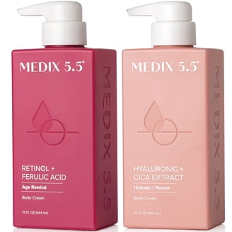 Medix 5.5 Anti Aging Retinol & Argan Oil Creams, 15 fl oz Set