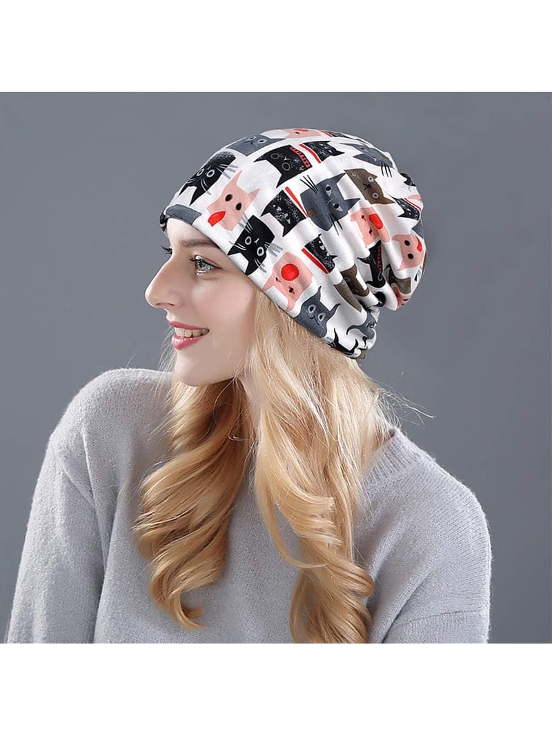 Zhengup Womens Chemo Headwear Hats Cotton Slouchy Beanie Cap  display picture 2