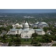 thumbnail image 2 of Highmith, Carol 18x13 White Modern Wood Framed Museum Art Print Titled - Aerial view, United States Capitol building, Washington, D.C., 2 of 4