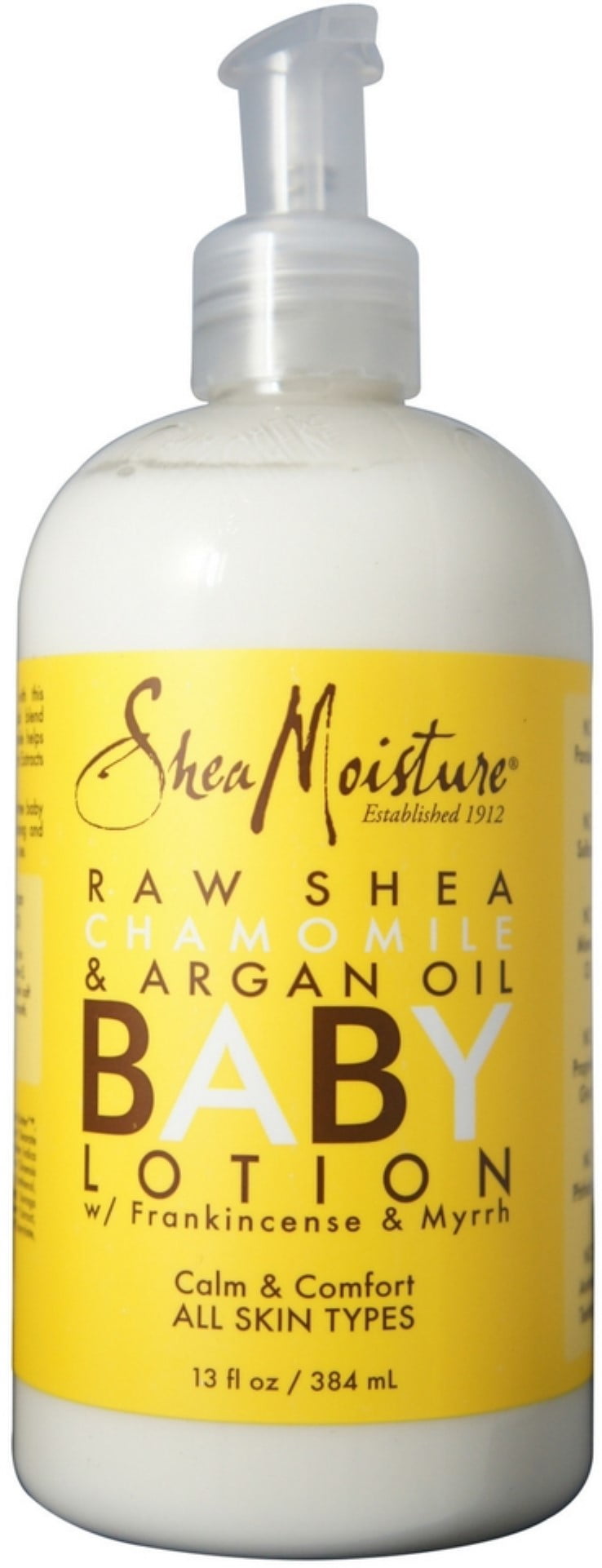 4 Pack Shea Moisture Raw Shea Chamomile & Argan Oil Baby Lotion 13 oz