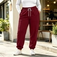thumbnail image 2 of Maean Plus Size Sweatpants for Cargo Pants Drawstring Elastic Waist Casual Joggers Sweatpant with Pockets, 2 of 6